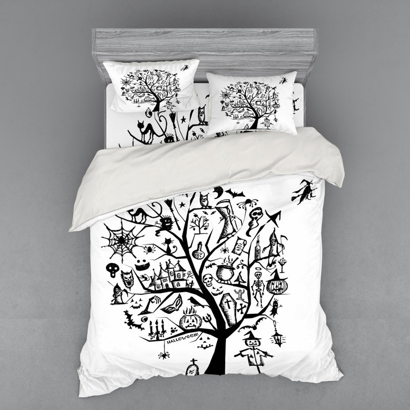 Ensemble de housse de couette, Housse de couette grand + 3 pièces supplémentair