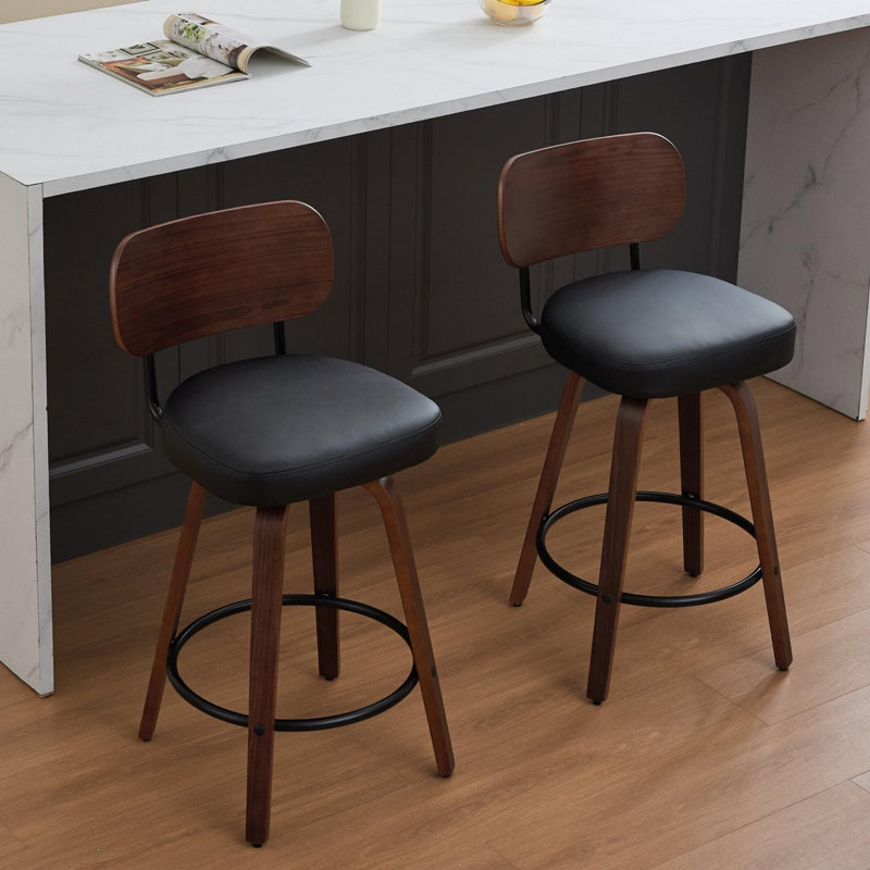 Tabourets de bar Mid-Century modernes