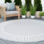 Tapis gris à imprimé animal Benu-32967985
