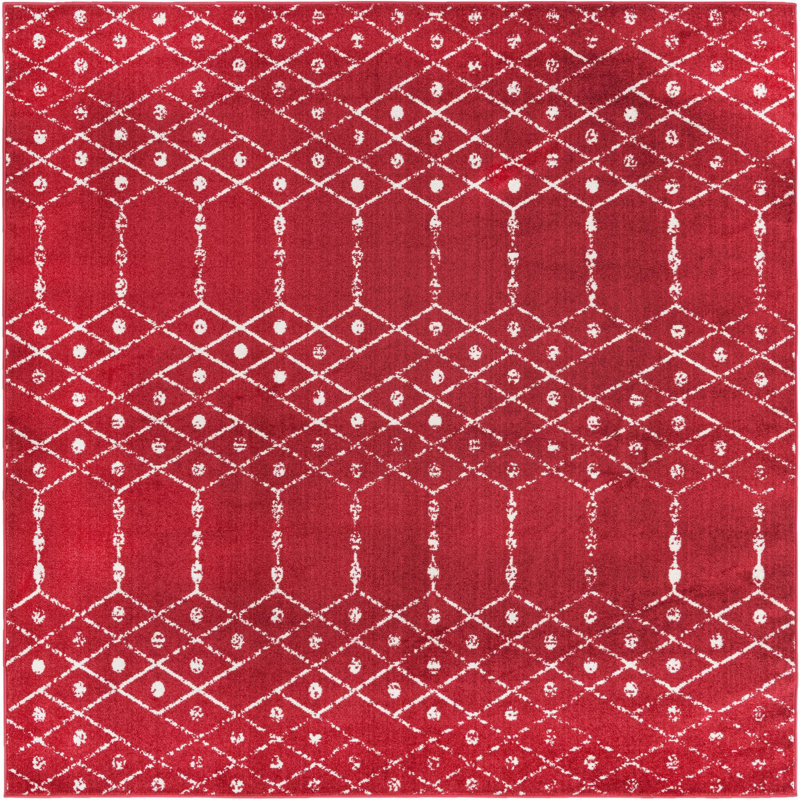 Brissa Abstract Indoor Rug, Square 7'10"