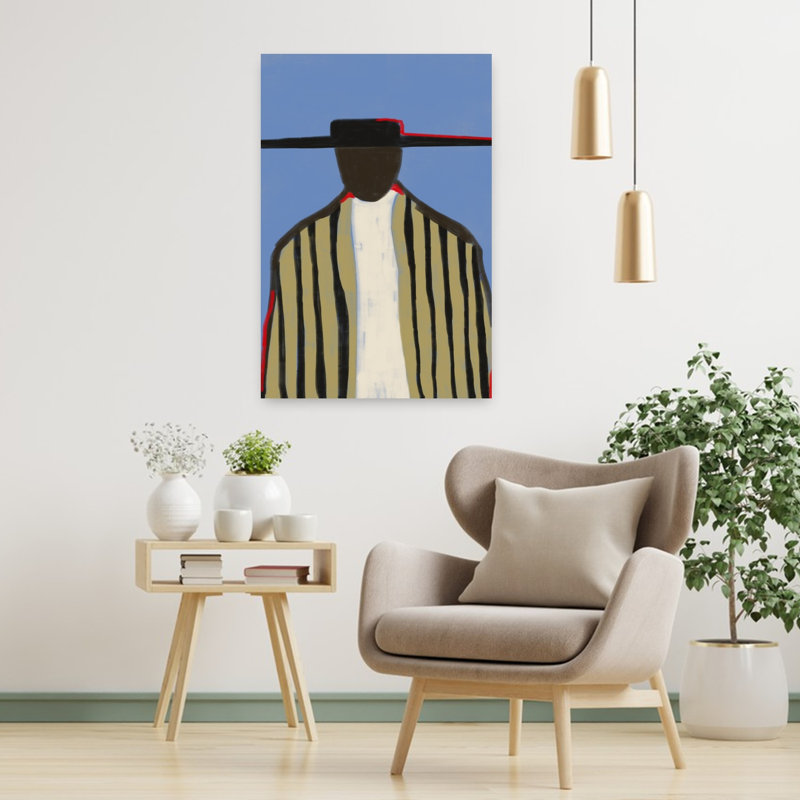 Art contemporain contemporain, H 24 po x l 16 po