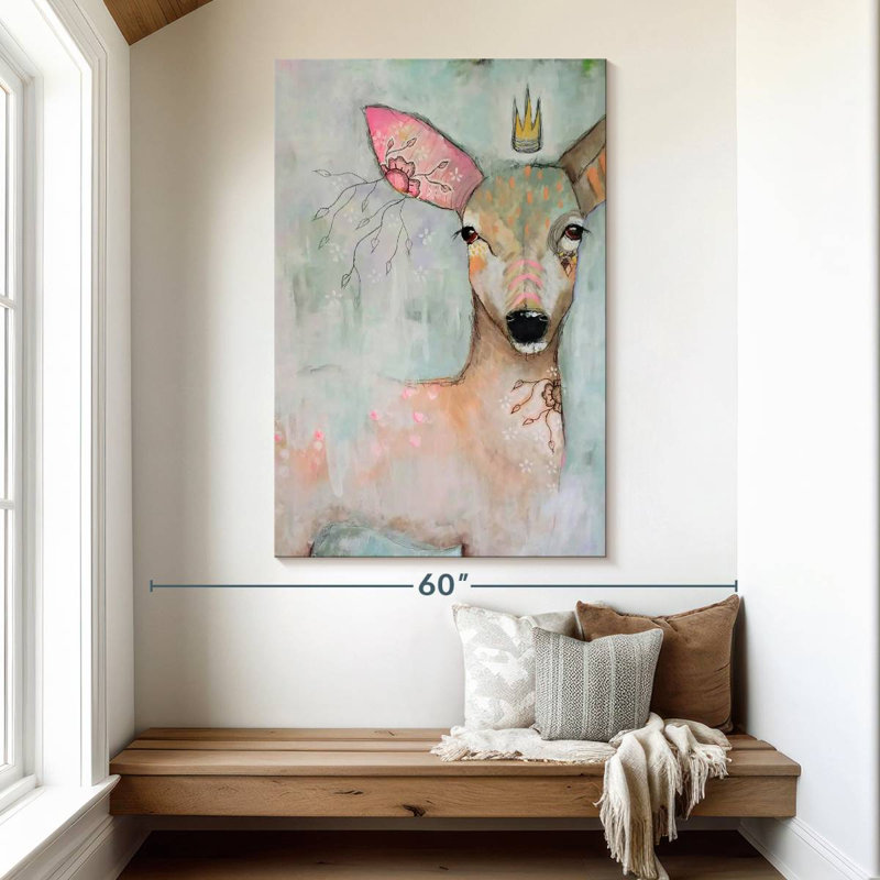 Brampt The Woodland Wanderer, 51" H x 34" W