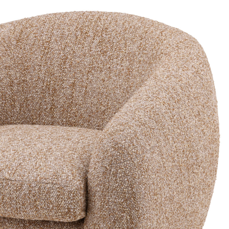 Peggy Polyester Occasional Chair, Paris Latte