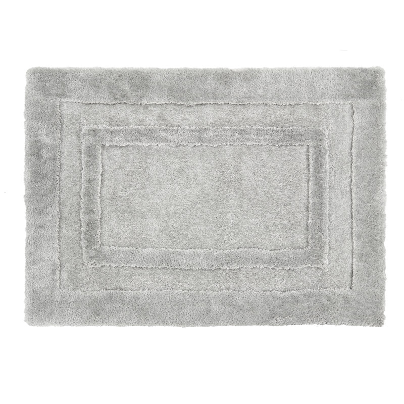 Batasi Solid Colour Machine Tufted Shag Area Rug, Rectangle 120 x 170cm