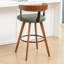 Swivel Upholstered Counter Stool-412910551-412910545