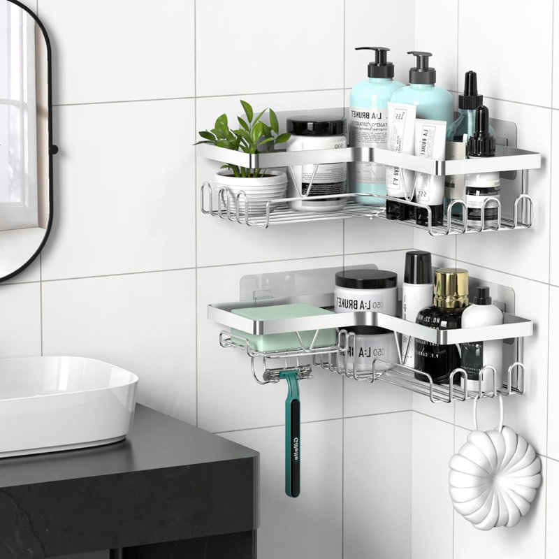 Metal Bathroom Shelves