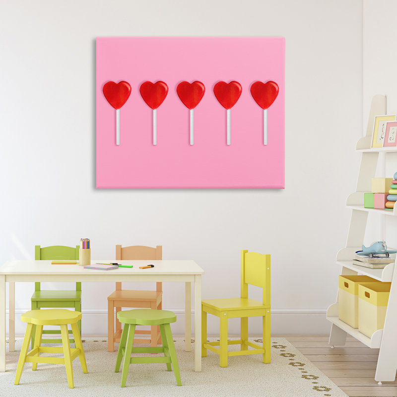 «Valentine's Heart Pops», conception par Lish Creative, H 30 po x l 40 po