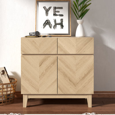 Milan 78.8 Cm Wide 2 Drawer Sideboard