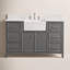 Meuble-lavabo simple 54 po Aisa-714807921