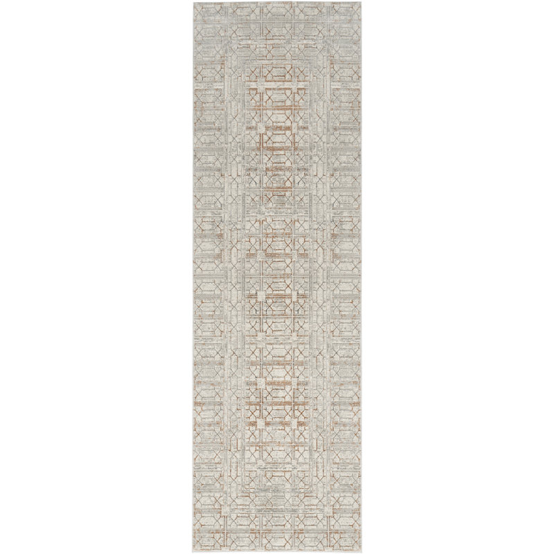 Wabasha Geometric Area Rug, Runner 2'3" x 7'6"