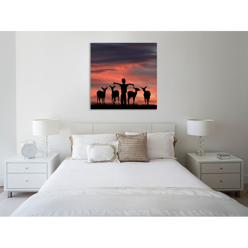 Look What I Found by Dominic Liam - Wrapped Canvas Print, 30cm H x 30cm W x 4cm D