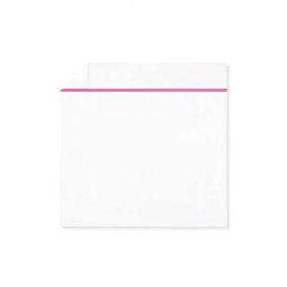 400TC Double Embroidery Sateen Solid Cotton 4 Piece Sheet Set Fitted Sheet Fits Upto 16" Deep Pocket, Hot Pink