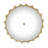 Gia Four-Light Flush Mount Ceiling Light by Lisa McDennon-65382836