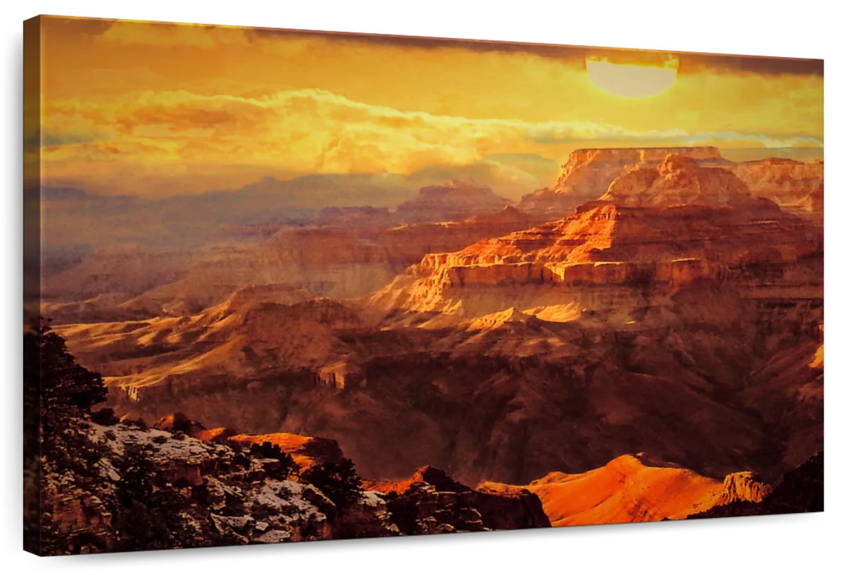 Millwood Pines Alvord Breathtaking Canyon Sunset - Wayfair Canada