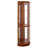 6 Shelf Lighted Corner Curio Cabinet With Adjustable Tempered Glass Shelves-972387278