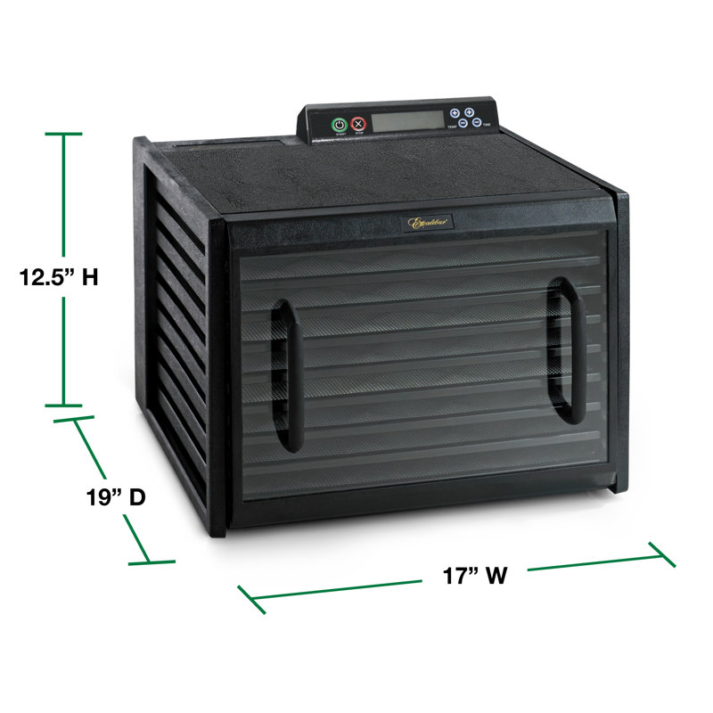 Excalibur 9-Tray Food Dehydrator with Digital 48-HR Timer