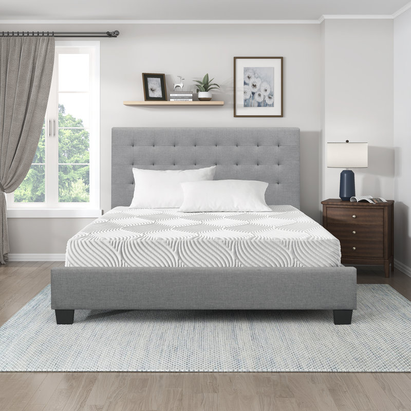 Gallardo 10" Modern & Contemporary California King Gel-Infused Memory Foam Mattress with Breathable Tencel Cover
