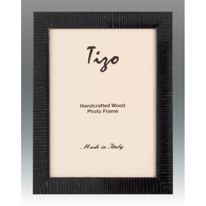 Wood Picture Frame, 5" x 7", Black