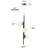 Christobel 3 - Light Unique / Statement Geometric LED Chandelier