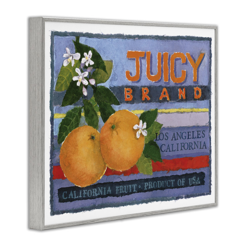 Art juteux de la marque Oranges par Nancy Overton, Estampe numérique Farmhouse, H 24 po x l 30 po