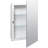 Asension 16.18 " W Recessed Frameless Medicine Cabinet with Mirror-42370652