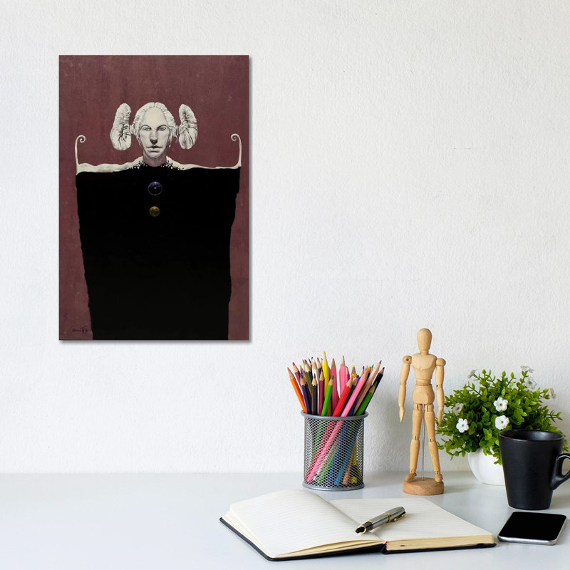 White Maiden by Lawrence Lee - Wrapped Canvas Gallery-Wrapped Canvas Giclée, 20.32 cm H x 30.48 cm W