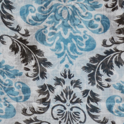 Casslyn Damask Tailored Kitchen Curtain