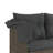  Garden Sofa Set Grey, Dark Grey