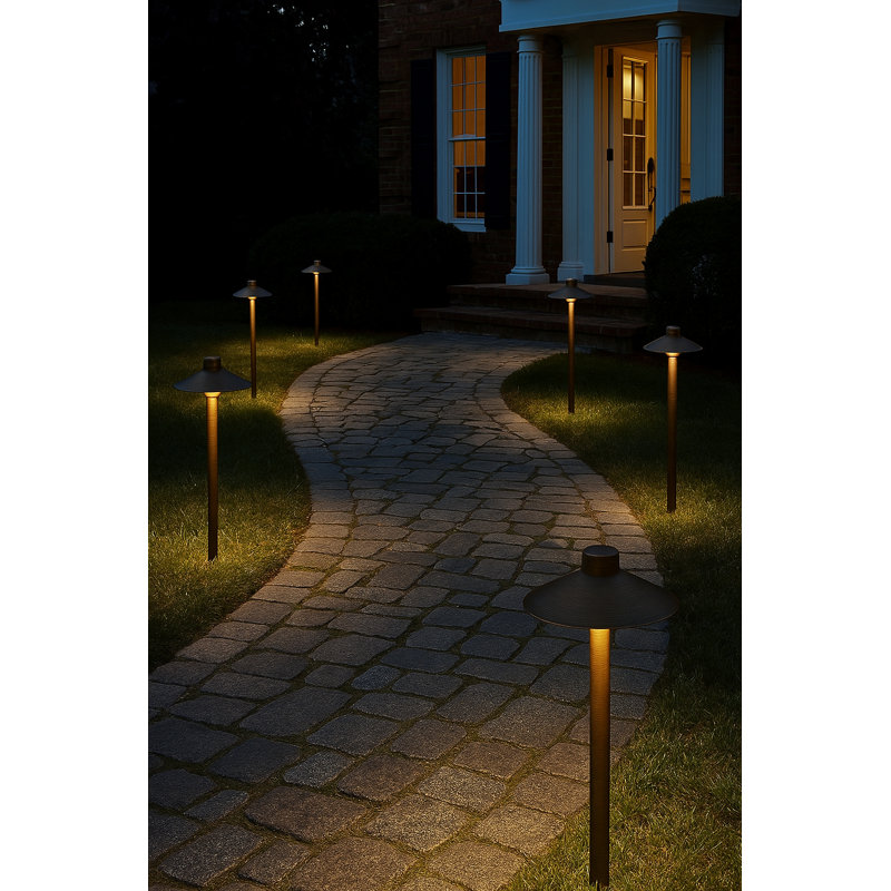 Hardy Island Brown Low Voltage Pathway Light