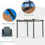 Pergola d'extérieur rétractable avec pavillon de jardin en aluminium résistant aux intempéries