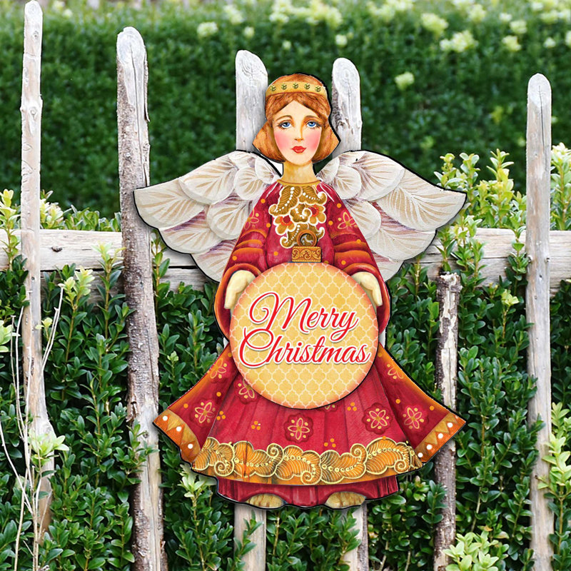 Décoration murale Merry Christmas Angel Diminutive