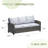 71" Hand-Woven Wicker Outdoor Sofa-1899699208-1899699213