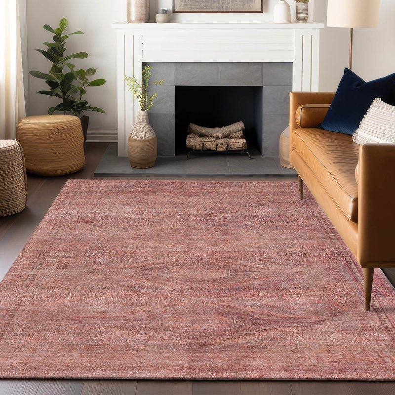 Tapis intérieur / extérieur orange Emalisse, 10 pi x 14 pi