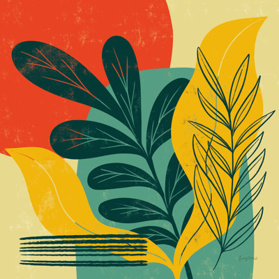 «Mid Century Modern III» par Becky Thorns - impression sur toile tendue