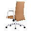 Fauteuil de bureau rembourré en cuir Waide-1404872424