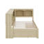 Lit de jour simple avec 2 tiroirs de rangement et ports USB-1336393472