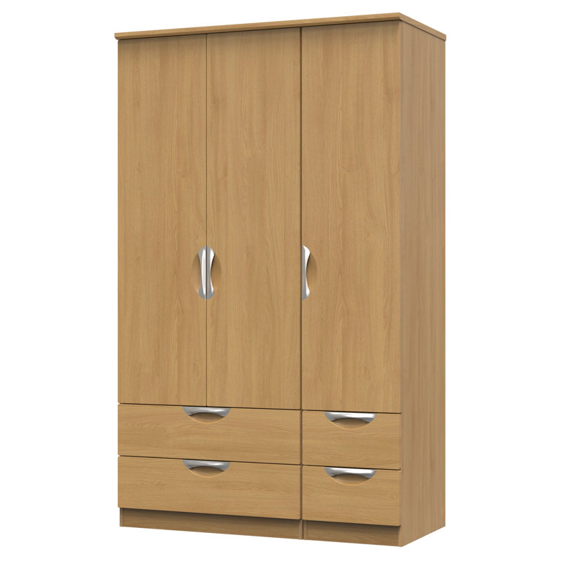 Bhodhini Manufactured Wood Wardrobe