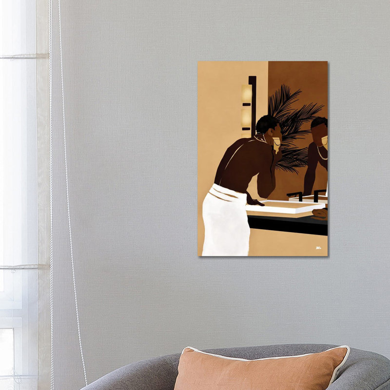 «Morning Trim» par Bria Nicole, impression sur toile tendue, H 26 po x l 18 po x P 1,5 po