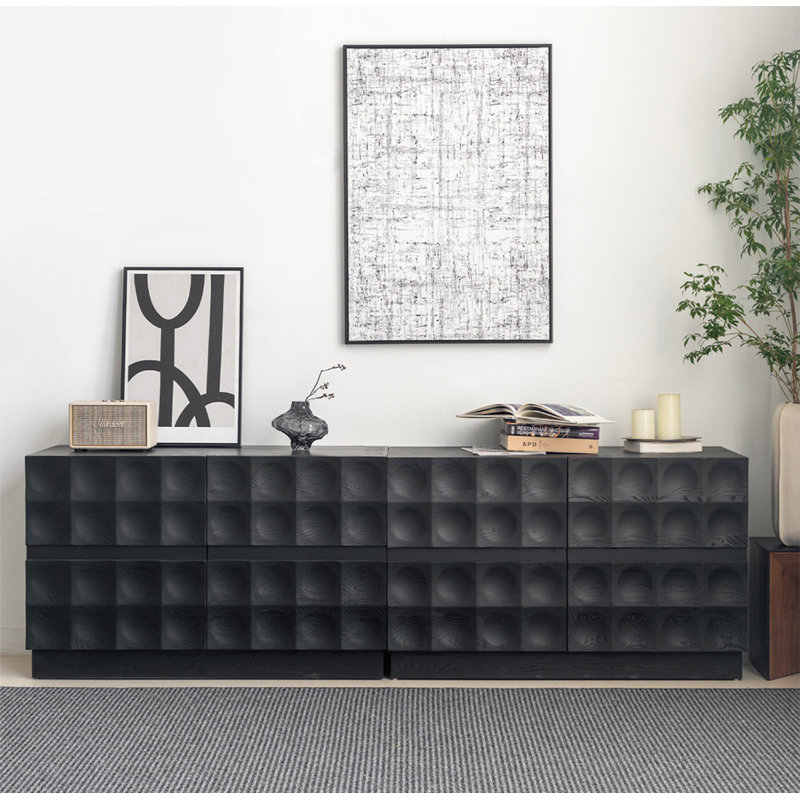 Retro Style Multi-functional Sideboard