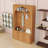 Elegant Hall Tree with Bench, Hooks, Adjustable Shelves and Arched Design-261264970