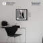 Décoration murale «Catwalk and Cat I Shadowbox» par Notoriart, cadre noir, 16 x 16-93344294-93344295