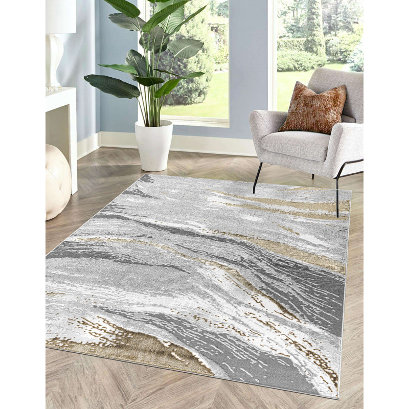 Jeze 120 x 170 Ochre Rug, Rectangle 80 x 150 cm