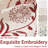 Linen Blended Semi Sheer Embroidered Floral Curtains-178032173-169627721