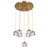 Bawi 7 - Light Geometric Chandelier