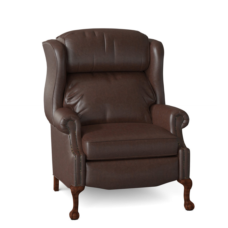 Maxwell Recliner, Rio Mineral Genuine Leather, Cobblestone, Power