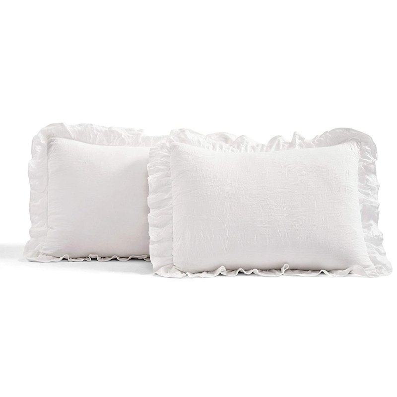 Solid Colour Comforter, Queen Comforter + 2 Standard Shams