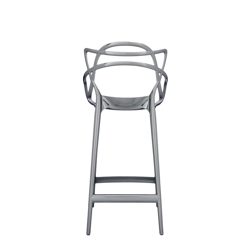 Masters Outdoor Bar Stool, Titanium