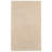 Deryl Solid Colour Machine Made Rectangle 5' x 7' Polyester Area Rug in Tan