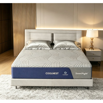  CoolNes 12/14/16" Medium Soft Memory Foam Mattress – Upgraded Cooling Gel Foam, Certi-PUR & ACA Certified