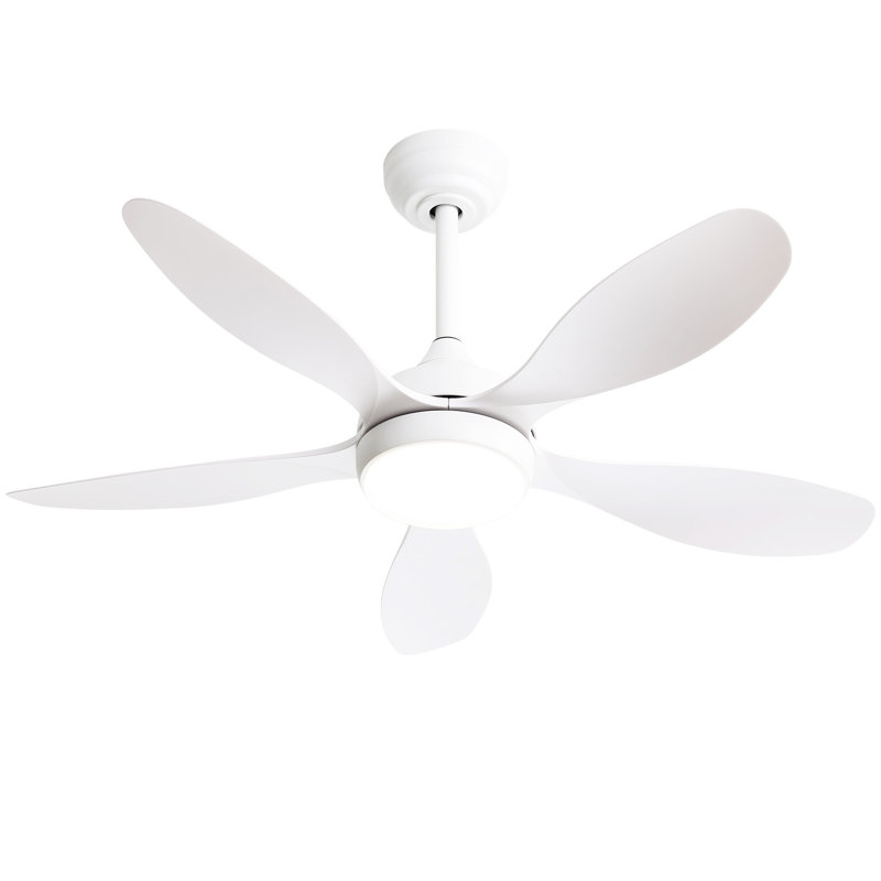 Ventilateur de plafond 42 pouces avec lumière et moteur réversible CC à 6 vitesses Cotnrol